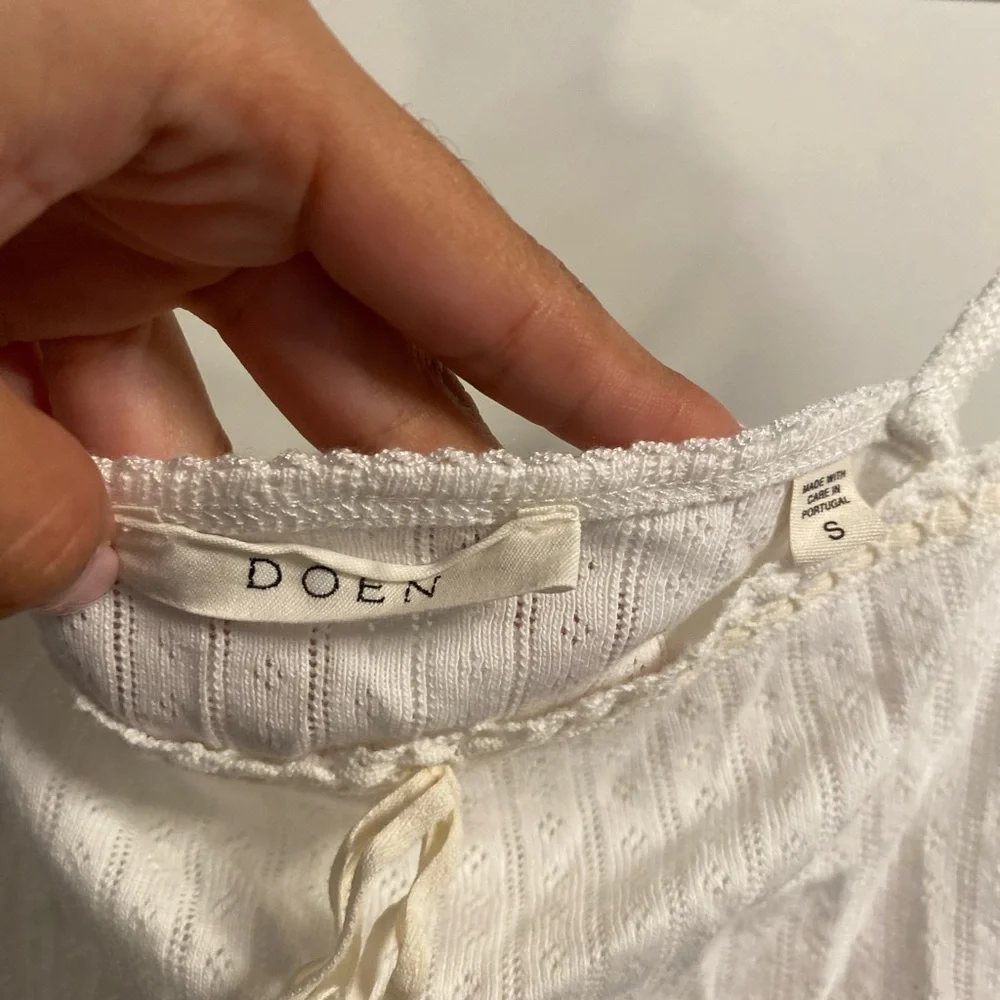 Doen Pointelle Cami Top - Picture 4 of 6